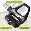 SPD Pedals, Bicycle Pedals, Road Bike Pedals, Clipless Pedals, Peloton Pedal, SPD SL Pedals, Clip in Cycling Pedals, Premium Replacement Accessories Gift