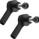 2Pcs Front Outer Tie Rods End Links Left & Right Fit For Mercedes-Benz C220 C230 C280 C36 AMG C43 AMG CL500 CL600 CLK320 CLK55 CLK430 SLK230 SLK32 AMG SLK320 Replace# ES3317