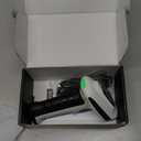 KUIIYER 1D QR 2D Barcode Scanner, Bluetooth Wireless Bar Code Scanners with Setting Keypad & LCD Screen Display & AI Voice, Handheld Barcode Reader for iPhone, Android, iPad, Tablet, Computers & POS