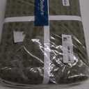 Bedsure Cooling Cotton Waffle Queen Size Blanket - Lightweight Breathable Blanket of Rayon Derived from Bamboo for Hot Sleepers, Luxury Throws for Bed, Couch and Sofa, Green, 90x90 Inches