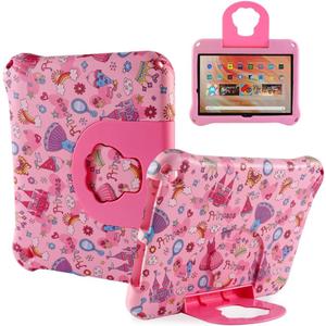 Fire HD 10 2023 2021 13th 11th Generation 11 inch Kid Pro Tablet Cover for Kids Boy Girl Cartoon Princess EVA Kid-Proof case with Stand Handle Shockproof Kid-Friendly Durable Case Toddlers (Pink) Fire HD 10 2023 2021 13th 11th Generation 11 inch Kid Pro Tablet Cover for Kids Boy Girl Cartoon Princess EVA Kid-Proof case with Stand Handle Shockproof Kid-Friendly Durable Case Toddlers (Pink)