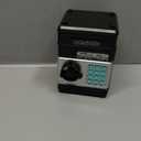 Refasy Piggy Bank Cash Coin Can ATM Bank Electronic Coin Money Bank for Kids Age 3-12, Money Savings Box Mini ATM Coin Bank Toys Gifts for 3 4 5 6 7 8 9 10 11 12 Year Old Boys Girls (Black)