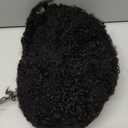 Afro Kinky Curly Wig With Bangs Full Machine Made Scalp Top Wig 200 Density Virgin Brazilian Short Curly Human Hair Wigs Natural Color 22 inch