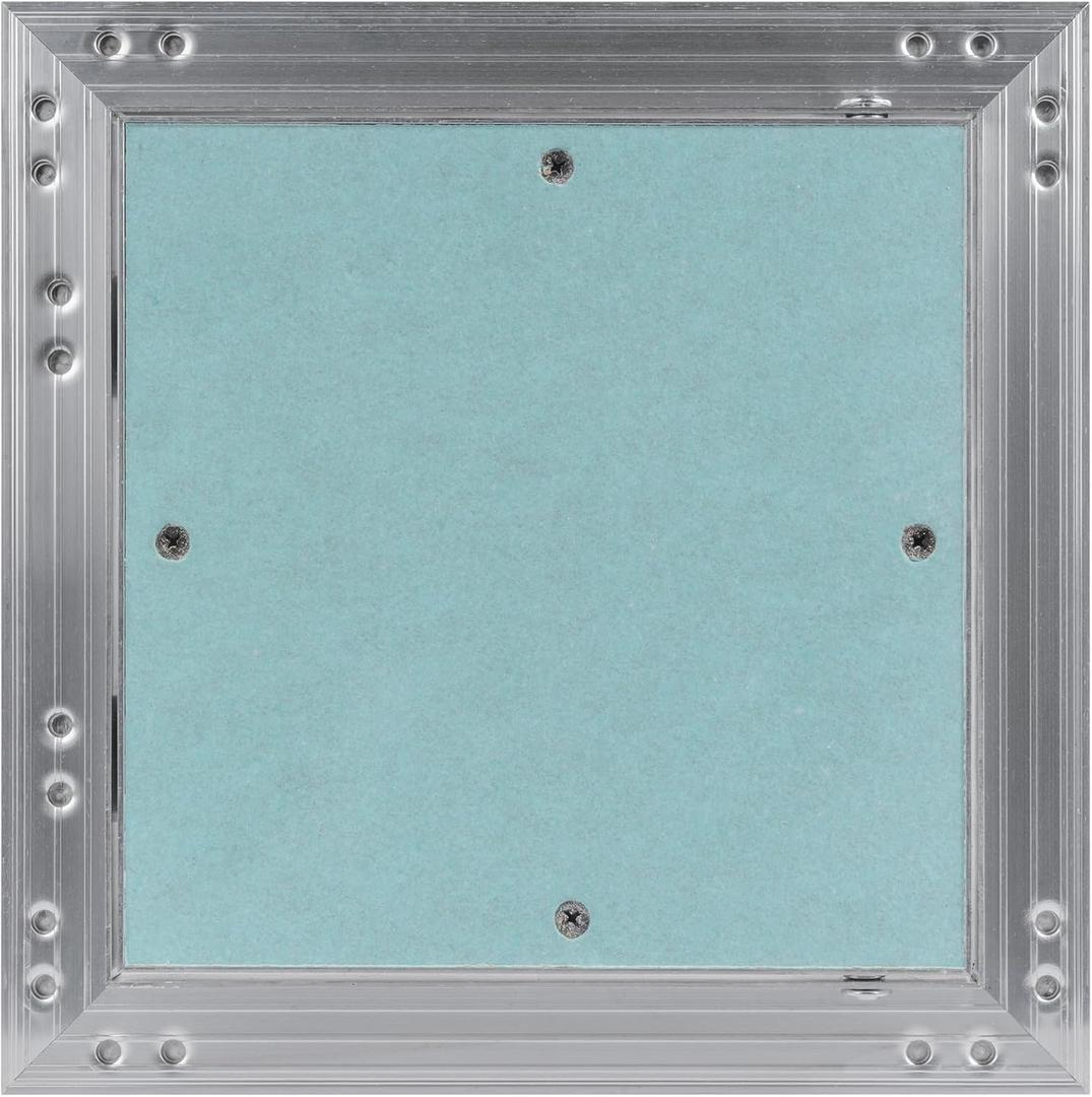 8" x 8" Inch Wall Access Panel - Waterproof Drywall Panel & Aluminum Frame Crawl Space Hatch Door - Plumbing Access Panel for Wall & Ceiling, HVAC - Drywall Access, Cover