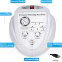 Titoe Vacuum Therapy Machine Multifunctional 0-75cmHg Cupping Cups Machine 6 Mode Adjustable Suction Vacuum Machine with 30 Cups and 3 Pumps