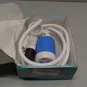 Outdoor Shower & Portable Rinse Kit, 10-Piece Portable Camping Shower with USB Rechargeable Pump, Hose and Multi-Spray Showerhead, Pumps Water from Bucket for Camping, Travel, Pet Bath, Plant Watering