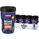 Swanson Sipping Chicken Bone Broth, 10.75 oz Microwavable Cup (8 Pack) (EXP 08/27/27)