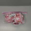 Bows for Christmas Tree Decoration, Handmade Wreath Bow for Christmas Winter Decor for Front Door Indoor Outdoor Wall Tree Topper Decoration Supplies Xmas Hanging Ornament (Pink)