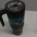 REDUCE Chiller Vacuum Insulated 40 oz Tumbler with Spill-Proof Silicone Straw - Sustainable Tritan Lid with Water Intake Markers - Soft Sit Base Travel Mug - Dishwasher Safe - Phantom