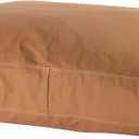 Carhartt Durable Canvas Pet Bed, Water Resistant Firm Duck Dog Bed, Carhartt Brown, Medium