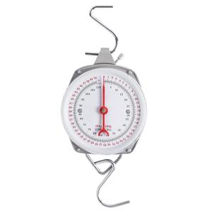 Mechanical Hanging Scales 110lbs/50kg, High Accuracy Spring Dial Weight Scale for Kitchen Fishing Hunting Farms