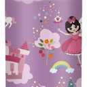 Kids Insulated Water Bottle with Straw 18oz - 18/8 Stainless Steel Toddler Water Bottle for School Travel Boys Girls (Fairy)