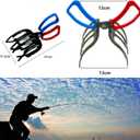 3 Claw Fish Gripper, Metal Fishing Pliers Gripper Catch Fish Control Clamp, Must Have Fishing Pliers Control Tool Fishing Accessories for Most Freshwater Fish Grip Tackle Holder