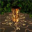 Solar Lanterns Outdoor Hanging Hummingbird Decor Lantern,Waterproof Hollow Out Metal Decorative Garden Light,Graceful Decoration for Patio,Yard,Landscape,Walkway,Festival