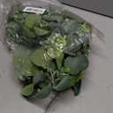 MAKHOT 5.9FT Eucalyptus Garland, Artificial Greenery Garland Flower, Green Spring Garland Wreath Vines Decorations, Fake Silver Dollar Eucalyptus Leaves Vines for Table Home Wedding Mantle Party Decor