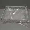 Marbrasse Label Holder for Rolls and Fanfold Labels, Metal Thermal Label Printer Holder with Drawer, Shipping Label Stand, Sticker Roll Holder for Home, Office, Small Business,White