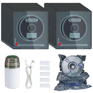 3D Printer Filament Storage, Filament Vacuum Storage Bags with Vacuum Pump 20 Pack Light-Proof Storage Bags Vacuum Sealed for 3D Filament Keeping Dry 3D Printer Accessories