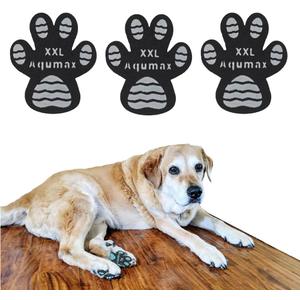 Dog Paw Protector Non-Slip Gripper Traction Pads,Walk Assistant for Senior Dogs,Foot Stickers for Hardwood Floors,Dog Shoes Booties Socks Replacement,6 Sets (24 pcs) XXL Black
