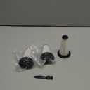 T350 Replacement Filters Compatible with Trucozie Cordless Vacuum, 2 HEPA Filter with 1 Cleaning Brush (3Pcs)