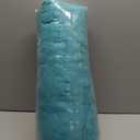 Papasan Chair Cushion Outdoor, Round Papasan Cushion Indoor with Ties, Waterproof Circle Seat Pad for Porch Patio Garden, 45 in Blue, Cushion Only