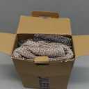 MIULEE Pack of 4 Couch Throw Pillow Covers 20x20 Inch Neutral Navy/Grey Soft Decorative Chenille Pillow Covers Farmhouse Accent Cushion Covers for Boho Home Decor Sofa Bedroom Living Room