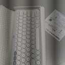 Logitech Pebble Keys 2 K380s, Multi-Device Bluetooth Wireless Keyboard with Customizable Shortcuts, Slim and Portable, Easy-Switch for Windows, macOS, iPadOS, Android, Chrome OS - Tonal White