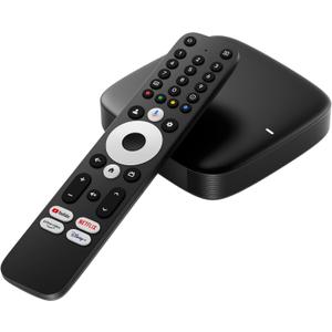 MAG555 Streaming Media Player Google TV 2025 | 4K HDR | Voice Remote | Dual-Band Wi-Fi | Chromecast Built-in | HDMI + AV Output