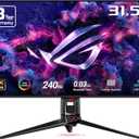 ASUS ROG Swift 32 4K OLED Gaming Monitor (PG32UCDM) - UHD (3840 x 2160), QD-OLED, 240Hz, 0.03ms, G-SYNC Compatible, Custom Heatsink, Graphene Film, 99% DCI-P3, True 10-bit, 90W USB-C