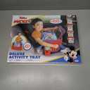 Mickey Mouse Kids Travel Tray for Car, Toddler Car Seat Tray for Travel, Car Trays for Kids Roadtrip Essentials & Activities