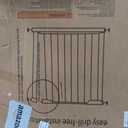 Safety Gate for Stairs & Doorways, Auto-Close Baby Gate or Dog Gate Pressure Mount No Drilling, 30" Tall All Metal Frame with Dual Locking System (White, 30" Tall 29"-33" Wide)