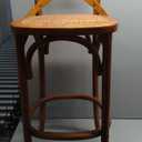 Modway Gear X-Back Wood Bar Stool in Walnut