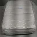 APSMILE Fluffy Down Feather Fibers Comforter King Size, Organic Cotton Cover Down Feather Fibers Duvet Insert for Warm Weather, High Fill Power Lightweight Blanket for Summer (Ivory White, 106x90)