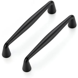 Ravinte 30 Pack 3-3/4 Inch Matte Black Kitchen Cabinet Handles Solid Zinc Alloy Cabinet Pulls Cupboard Hardware Drawer Handles
