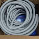 Flexzilla Colors Garden Hose 5/8 in. x 100 ft., Lightweight All-Weather Water Hose, Durable and Flexible, Leak-Free Connections, Slate Gray