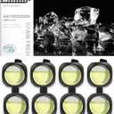 Car Air Freshener Vent Clips, 8 Pack, Provides Long-Lasting Scent, Up to 240 Days, Odor Eliminator (Ice Scent)