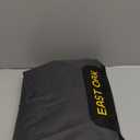 EAST OAK 28Inch Fire Pit Table Cover for Outdoor Propane Fire Pit Table, 600D Heavy-Duty Fabric, Waterproof, Dustproof and All-Weather Resistant (28''L x 28''W x 25.6''H, Black) (Dark Grey)