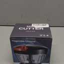 Ourokhome Manual Food Processor Vegetable Chopper, Portable Hand Pull String Garlic Mincer Onion Cutter for Veggies, Ginger, Fruits, Nuts, Herbs, etc., 500ml, Black