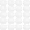 BESTonZON 1000PCS Square Cupcake Pans, White Cupcake Liners, Food Grade Square Papers Liners, Paper Papers for Baking