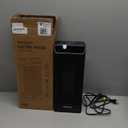 Space Heater, Electric Heaters for Indoor Use with Thermostat, Remote, 1-12H Timer, 70Oscillation and Overheat Protection, 1500W PTC Ceramic Fast Safety Heat, Portable Heater for Office (Black)