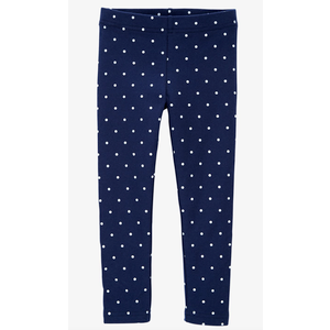 Carter's Baby Polka Dot Cotton Stretch Leggings, Size 3M