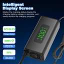 SGS Certified 42V 2A Electric Bike Charger with LED Charging Display (1-100%), Universal with 4 Connections for 36V Li-ion Battery Hoverboard Charger, for Xiaomi Scooter Electric Bike Mobility Scooter