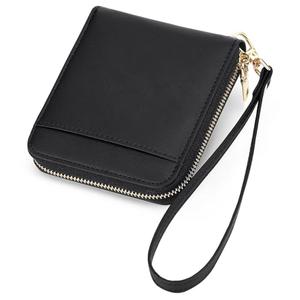 GAEKEAO Womens Wallet RFID Blocking Zip Around Wristlet Wallet Vegan Leather Card Holder Purse with Change Pocket
