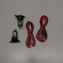 Cigarette Lighter Socket, DC 12V Cigarette Lighter Element Plug, 12 Volt Female Power Outlet Socket with Wiring Harness Waterproof, Suit for Most Cars Motorcycle Boats RV (2 Pack)