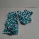 Smiry Picnic Table Cover with Bench Covers, Waterproof Elastic Fitted Tablecloth for 6 Foot Tables, Washable Polyester Tablecloths for Camping, Indoor & Outdoor (Teal, 30x72 Inch 3-pc Set)