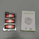 USB to USB C Adapter 6 Pack,USB Type C Adapter,USB A to C Adaptor,USBC Female USBA Male Converter for iPhone 16 15 14 13,MacBook,iPad,Car Play,Charger,Red