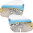 Left & Right Side Heated Mirror Glass Fits for Volkswagen for R32 for EOS for GOLF Fits for Rabbit Fits for Jetta Fits for Passat 2003-2014 Fits for 7M3857521F 7M4857521D 7M3857521E 1K0857521