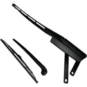 koxuyim Front Right Passenger Side Windshield Wiper Arm Compatible with 2007-2016 Audi Q7 Replaces# 4L1955408B 4l1955408B1P9 | with 1 Rear Wiper Arm & Blade