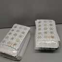 Zhanmai 50 Pcs Christmas Poly Gold Poly Bubble Mailers 5.51 x 8.27 Inch 5 Patterns Xmas Waterproof Bubble Padded Envelopes Self Adhesive Shipping Mailing Bags for Xmas Mailing Packaging