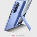 Miimall for Samsung Z Fold 7 Screen Case, Built-in Hinge Protection, with Stand Full-Body, Shockproof Thin Full-Cover, Heavy Duty, Slim Fit, Phone Case for Samsung Galaxy Fold 7 5G, Light Blue