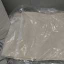 PoKat 23" Table Lamp, Farmhouse Bedside Lamps for Bedroom Set of 2, Ceramic End Table Lamps for Living Room, Traditional Nightstand Desk Lamps, Frosted White Lamps, Medium